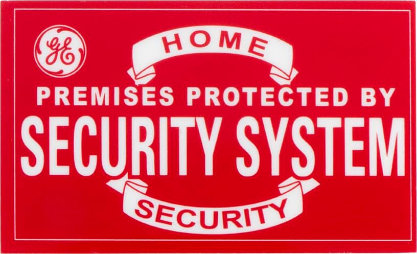 GE Security Yardstake Sign