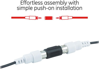 GE-branded RCA Extension Adapter, 100pk