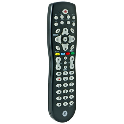 GE 8-Device Universal Remote, Black