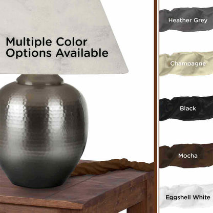 Cordinate 6ft. Fabric Cord Cover, Brown