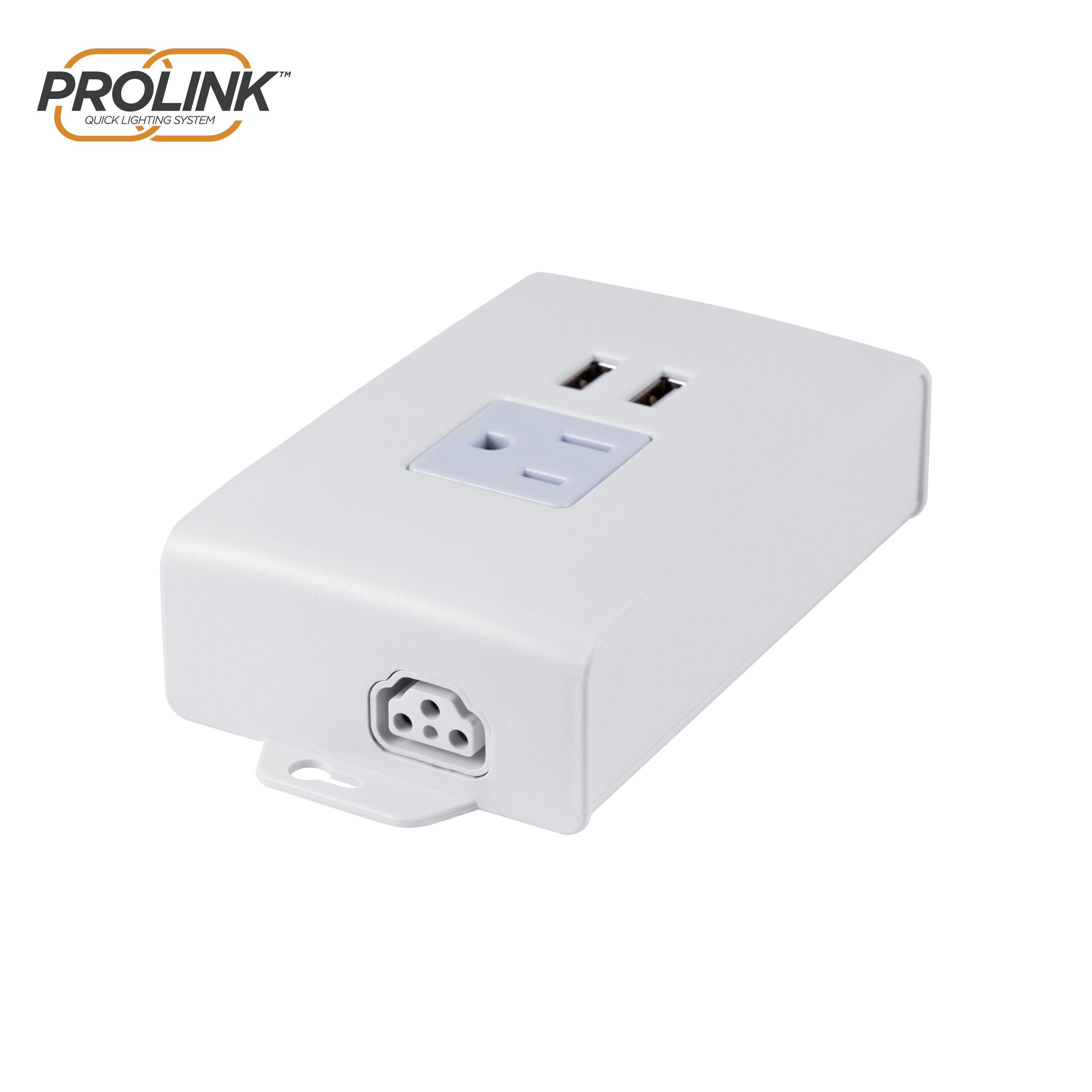Enbrighten ProLink In-Line Outlet with USB Charging