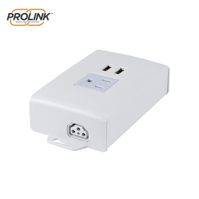 Enbrighten ProLink In-Line Outlet with USB Charging