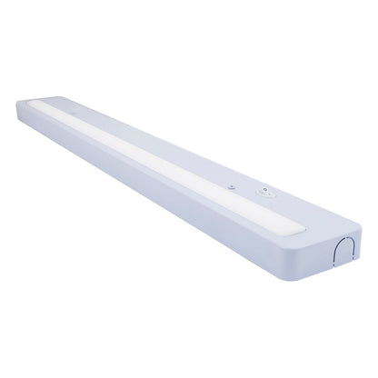 Enbrighten 24in. Direct Wire LED Under Cabinet Light Fixture, White