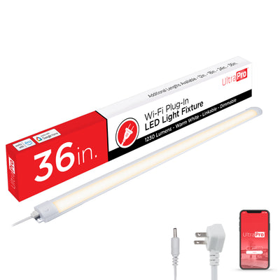 UltraPro LED Wi-Fi Smart Light Fixture, 36in.
