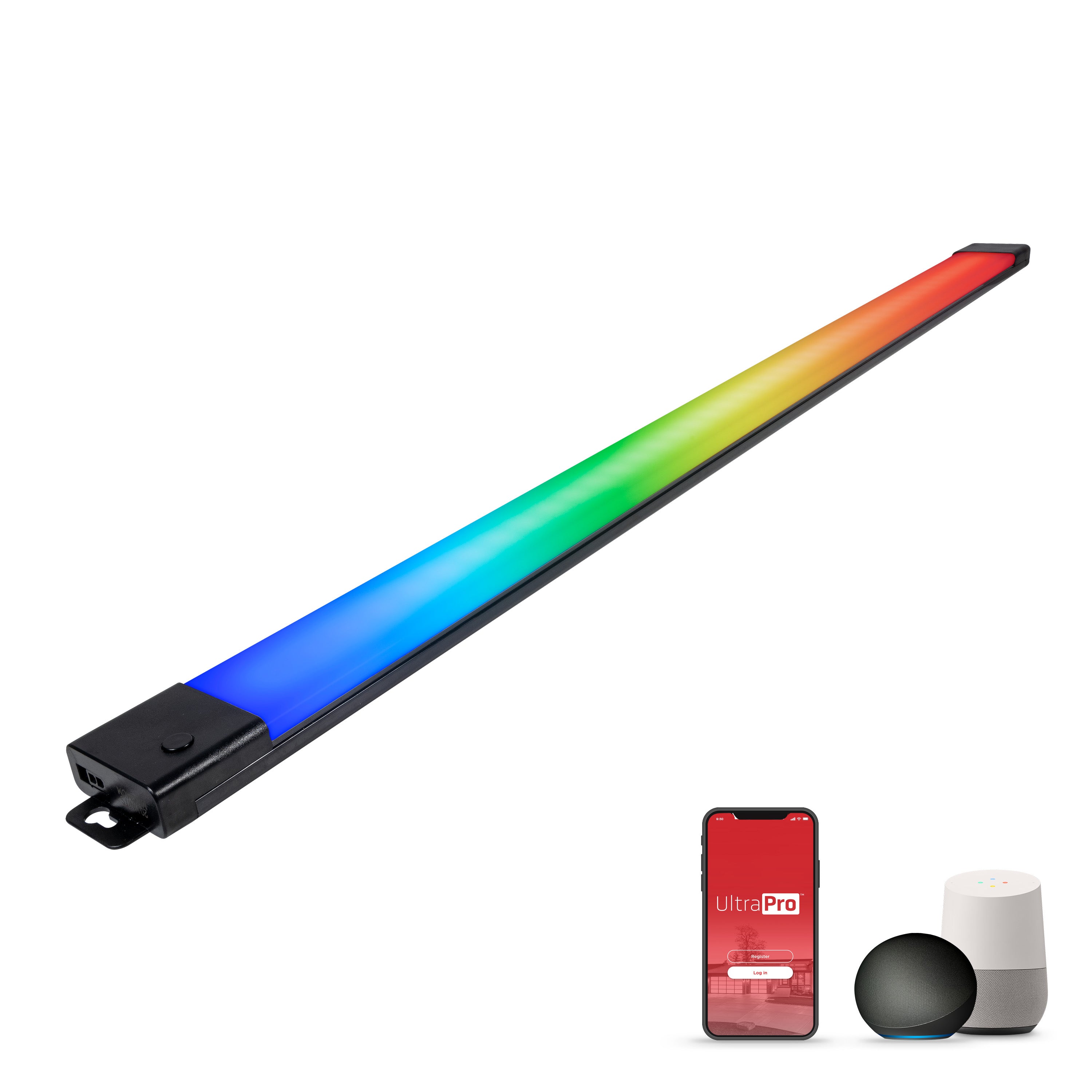 UltraPro LED Wi-Fi Smart Light Fixture, Color Changing, 36in.