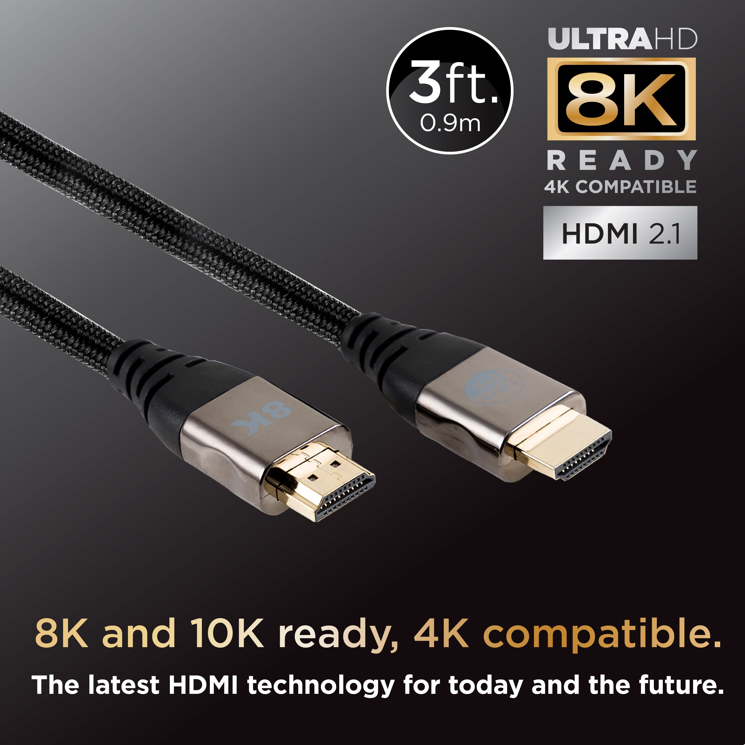 UltraPro 2.1 Premium HDMI Cable 3ft.