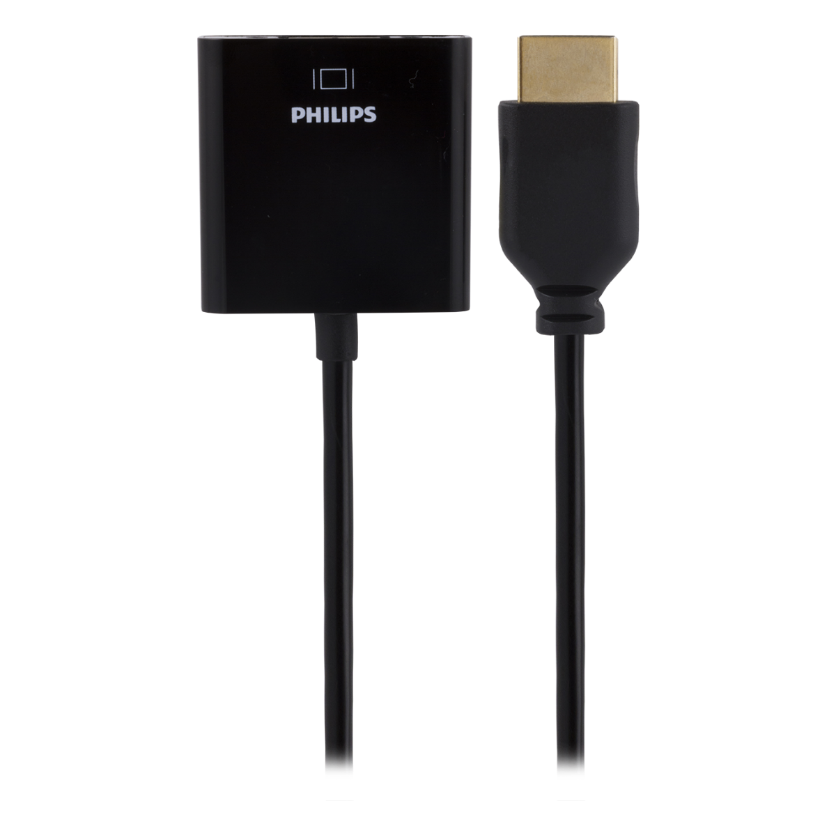 Philips HDMI to VGA Adapter, Black