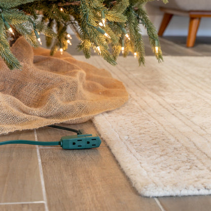 GE 3-Outlet 3ft. Extension Cord with Right-Angle Plug, Green