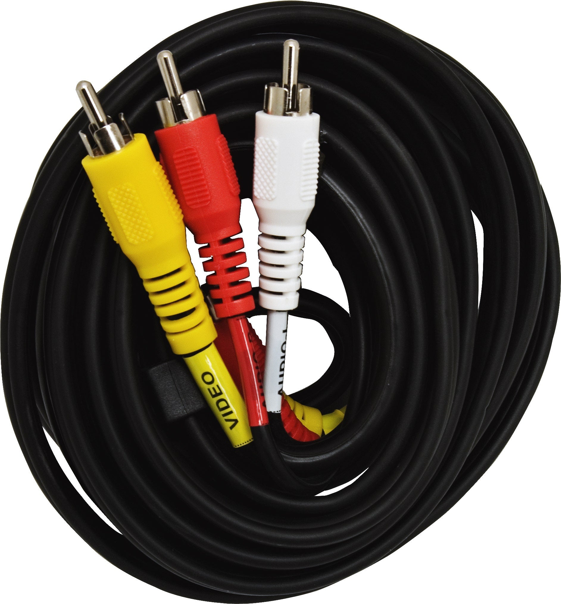 GE 6ft. RCA Audio/Video Cable, Black