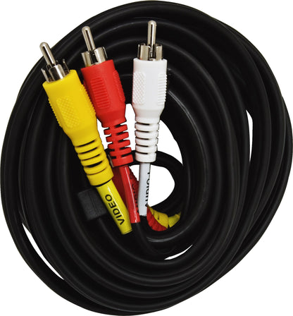 GE 6ft. RCA Audio/Video Cable, Black