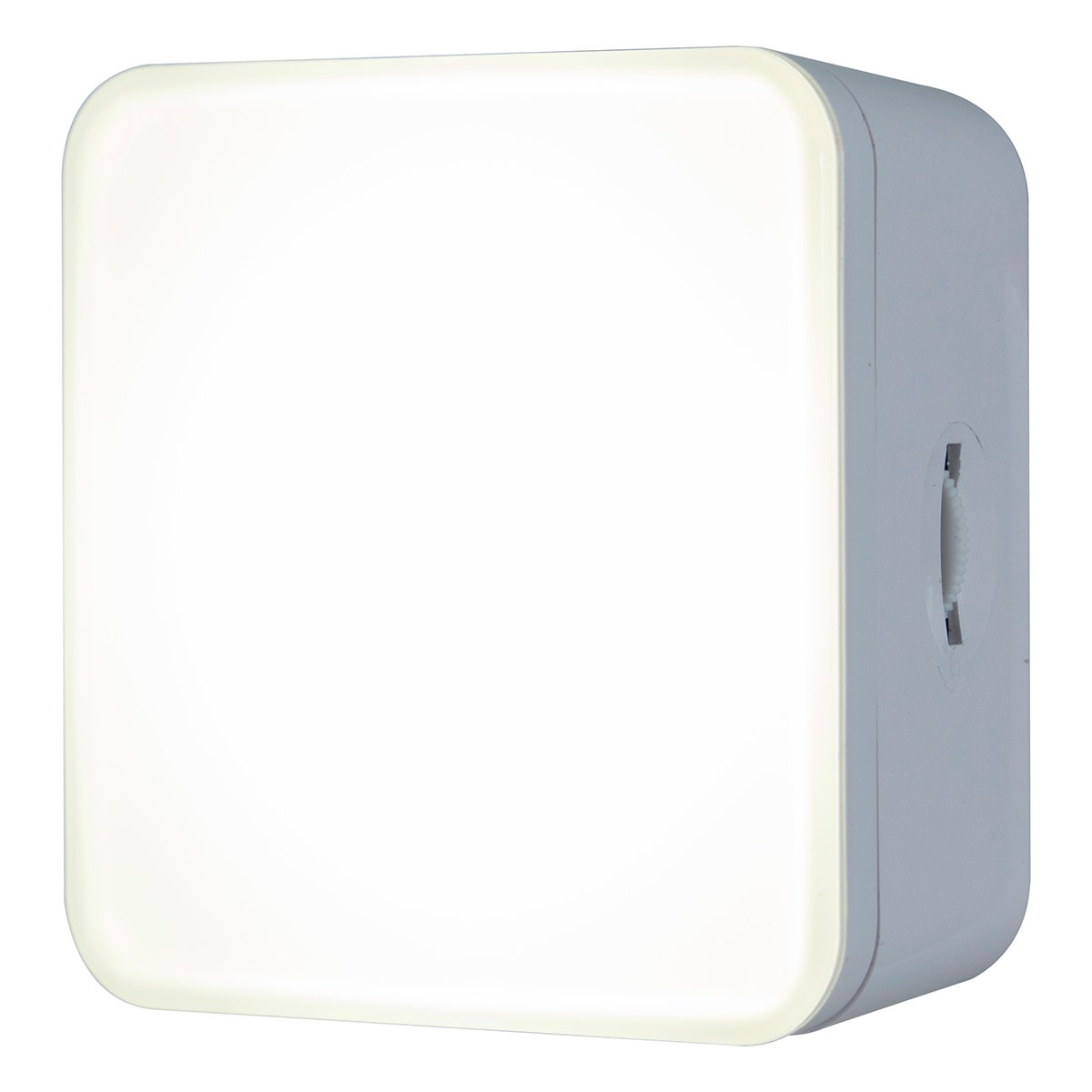 GE Dimmable Light Sensing LED Night Light, White