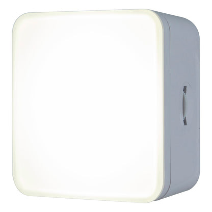 GE Dimmable Light Sensing LED Night Light, White
