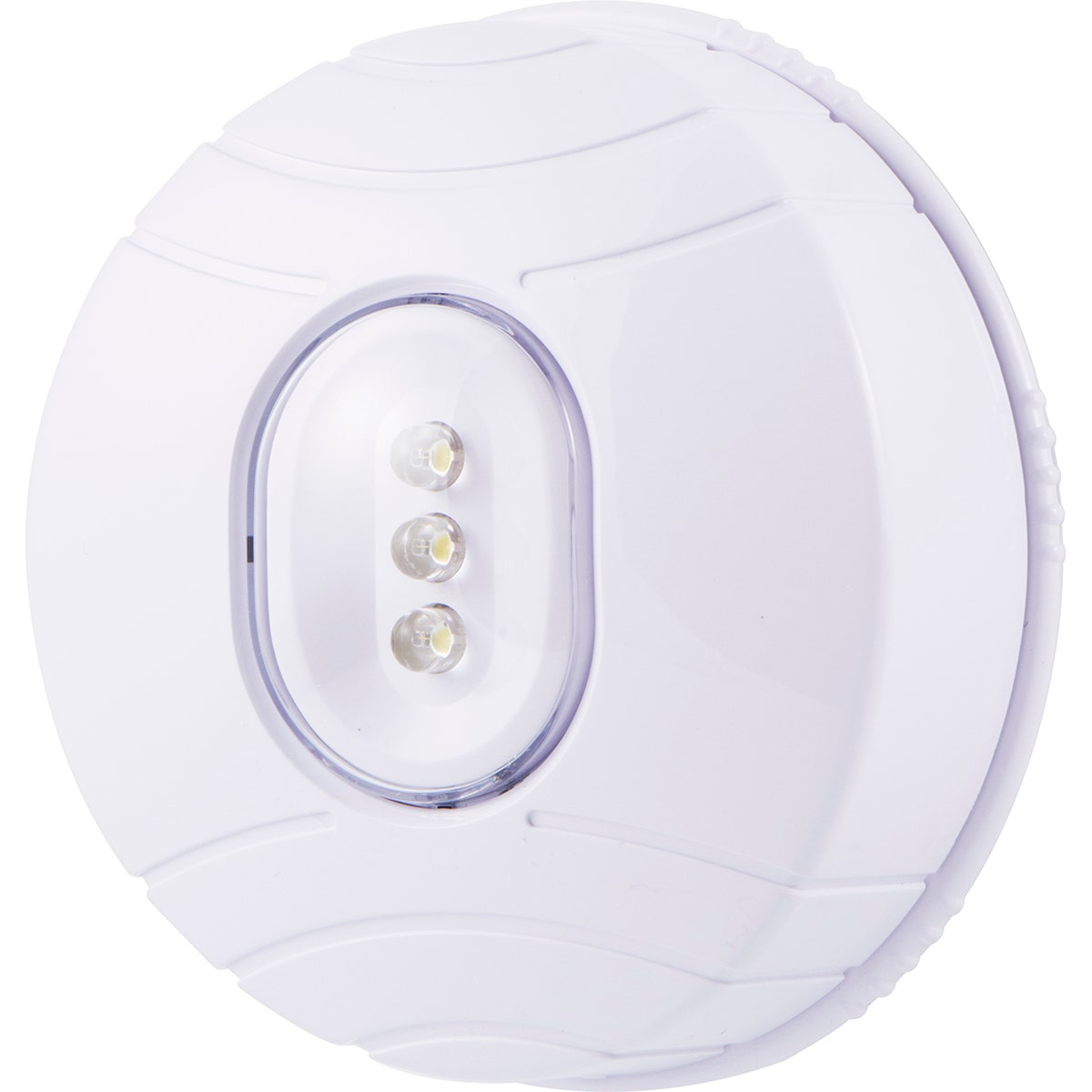 GE Battery Operated LED Puck Light, White