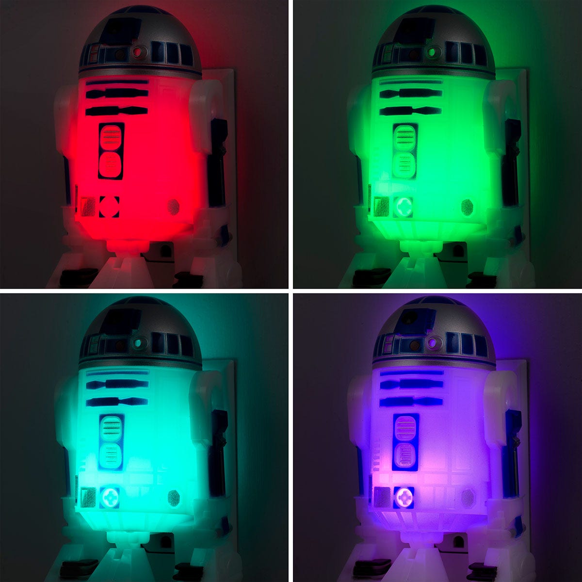 Star Wars R2-D2 Color Changing Light Sensing LED Night Light