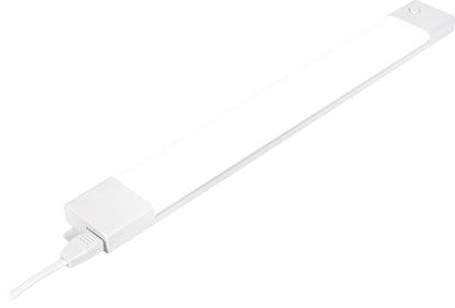 UltraPro 24in. Plug-in Color-Select LED WiFi Smart Light Fixture, White
