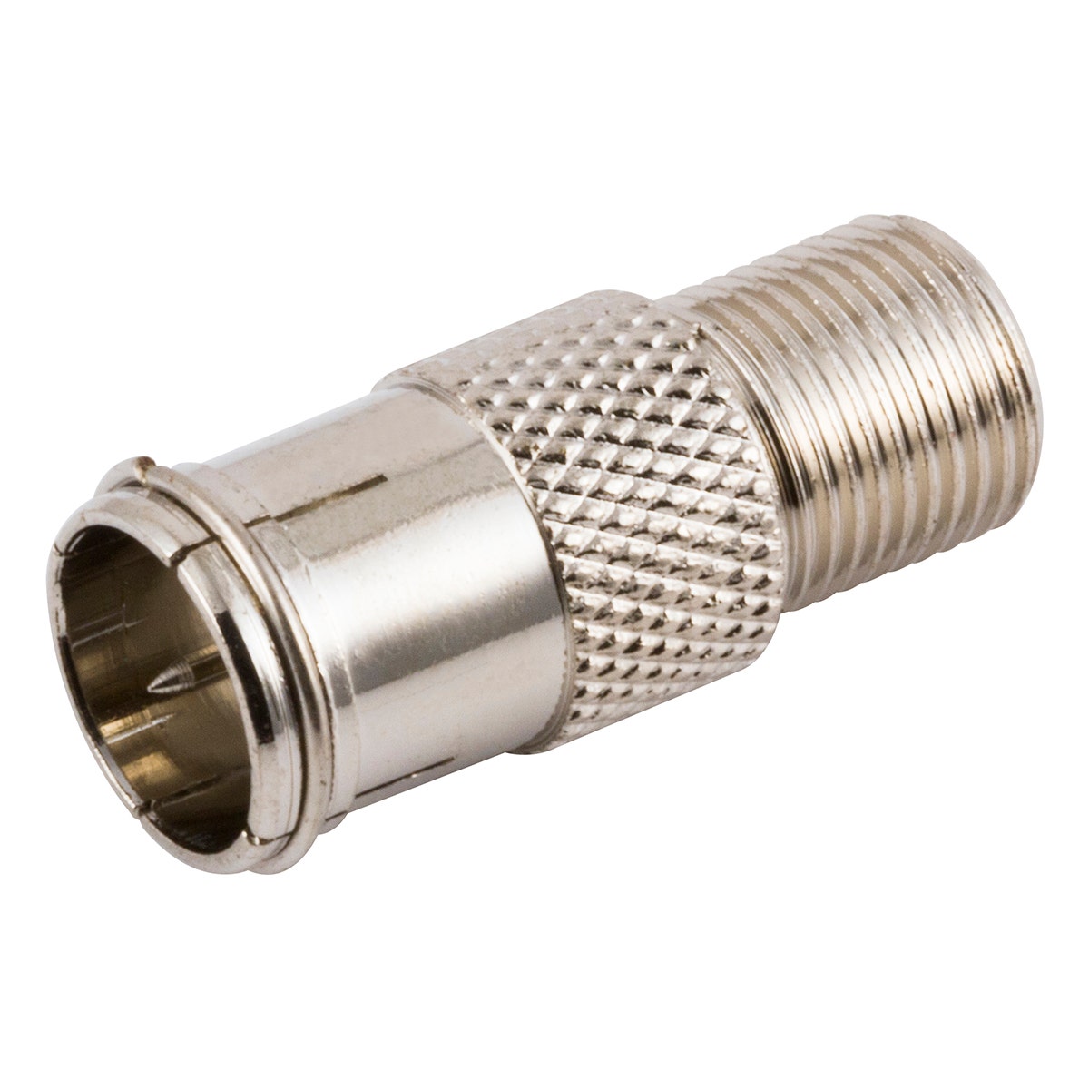 GE Push-On Video Plug Adapter, Silver