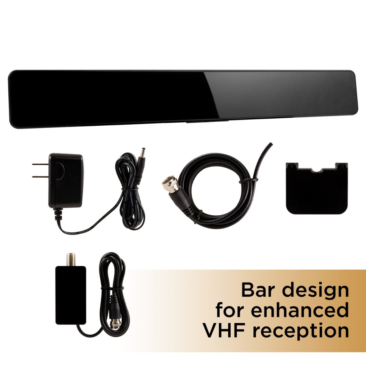 UltraPro HD Amplified Antenna with PureAmp™ Technology, Black