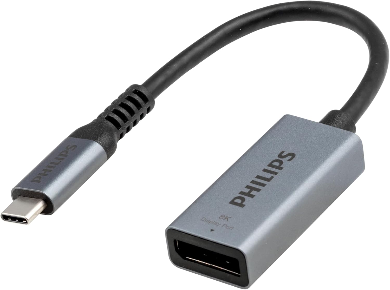 Philips USB-C to DisplayPort Adapter, 8K, 12pk