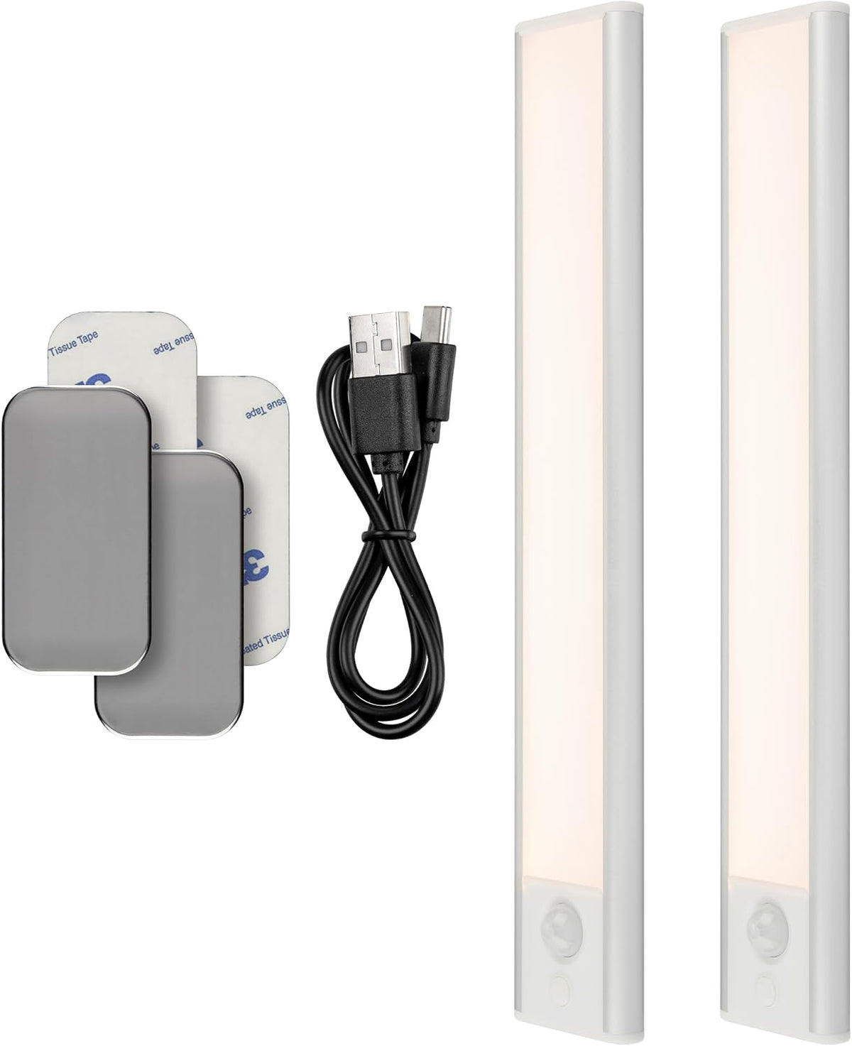 Energizer 9.5 inch Motion Sensor Rechargeable Under Cabinet Lighting 2 Pack