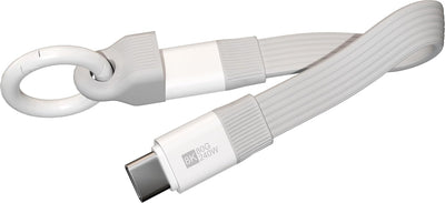 Philips USB-C Keychain Charging Cable, white