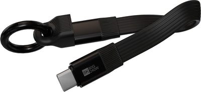 Philips USB-C Keychain Charging Cable, black