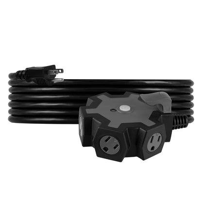UltraPro Heavy Duty 5-Outlet Hub, 25ft. Cord