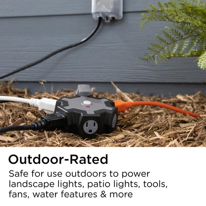 UltraPro Heavy Duty 5-Outlet Hub, 25ft. Cord