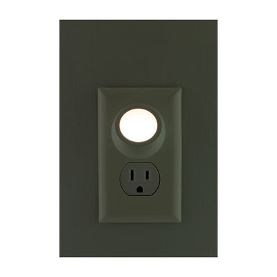 Energizer Plug-In Rotating Light Sensing LED Night Light, 2 Pack, White