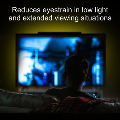 GE Enlighten HD Antenna with Color Changing Bias LED Lighting, Black