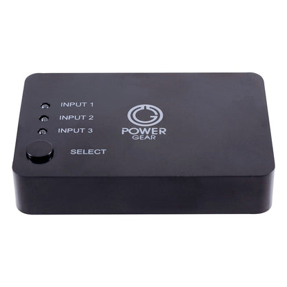 Power Gear 3-Device HDMI Switch, Black