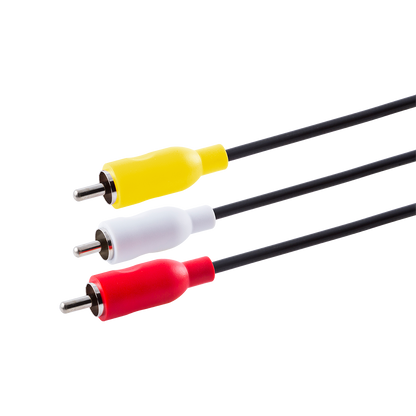 Philips 6 ft. Composite Audio/Video Cable, Black