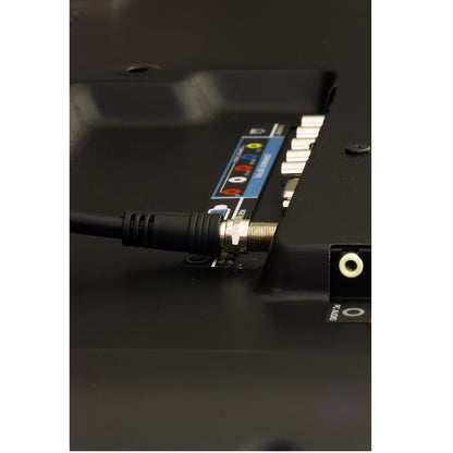 GE 15ft. RG6 Coaxial Cable with F-Type Connectors, Black