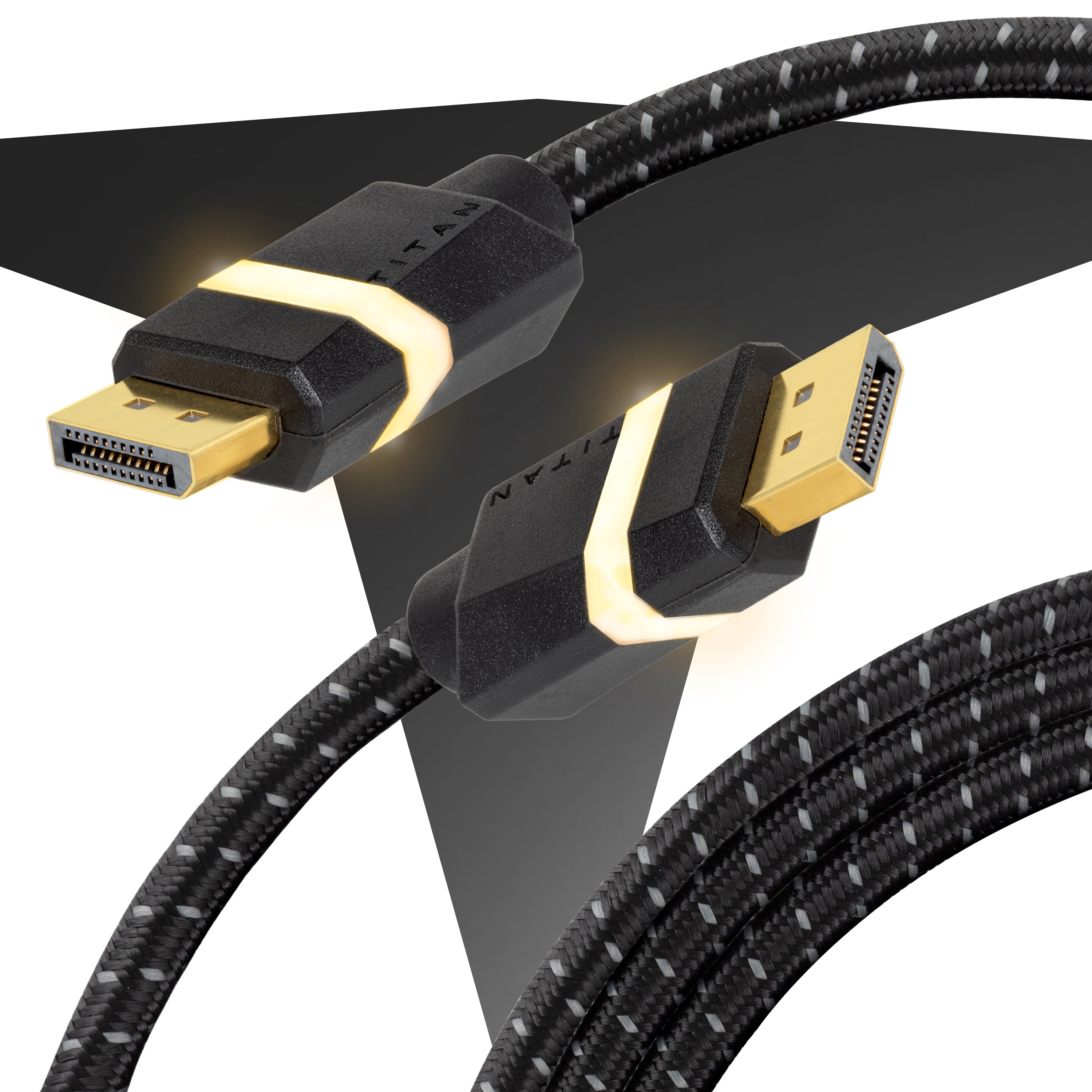 Titan 2.1 LED DisplayPort Cable, 6ft.