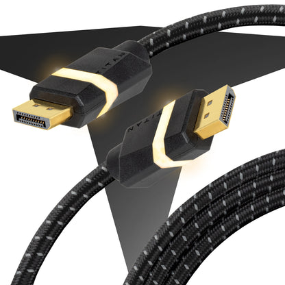 Titan 2.1 LED DisplayPort Cable, 6ft.