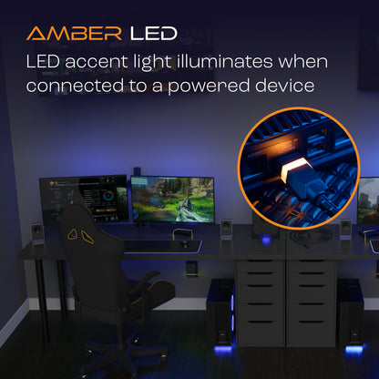 Titan 2.1 LED DisplayPort Cable, 6ft.