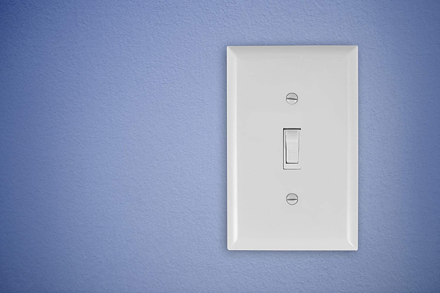 GE Grounding Toggle Switch, White