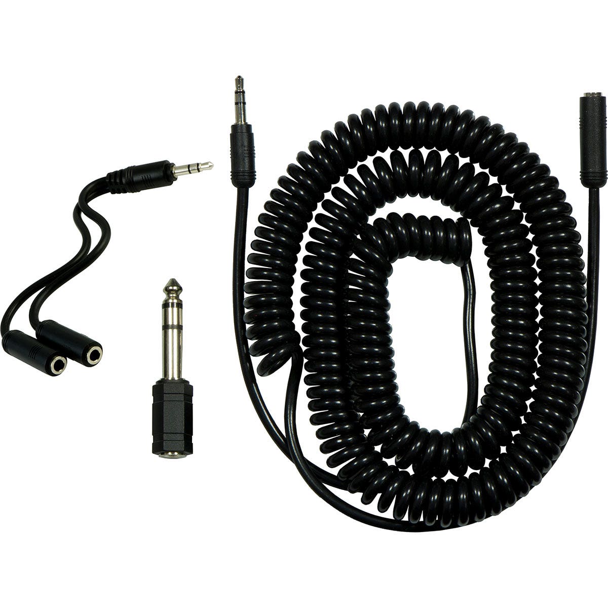 GE 18 ft. Universal Audio Extension Kit, Black