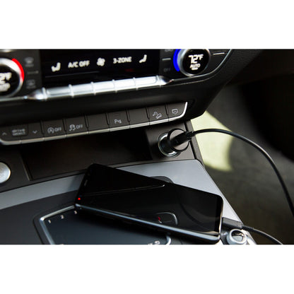 Philips 1-USB Car Charger with USB-C and Power Delivery, Black