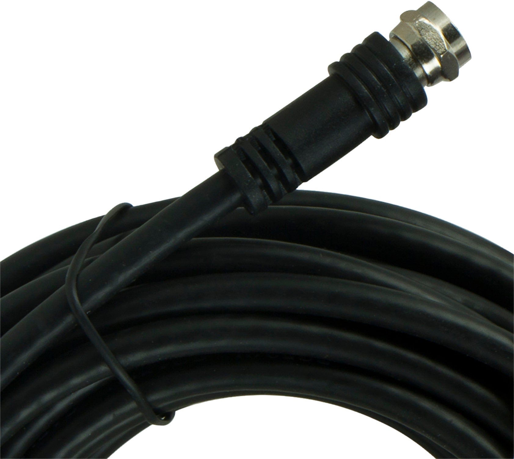 GE 25ft. RG6 Coaxial Cable, Black