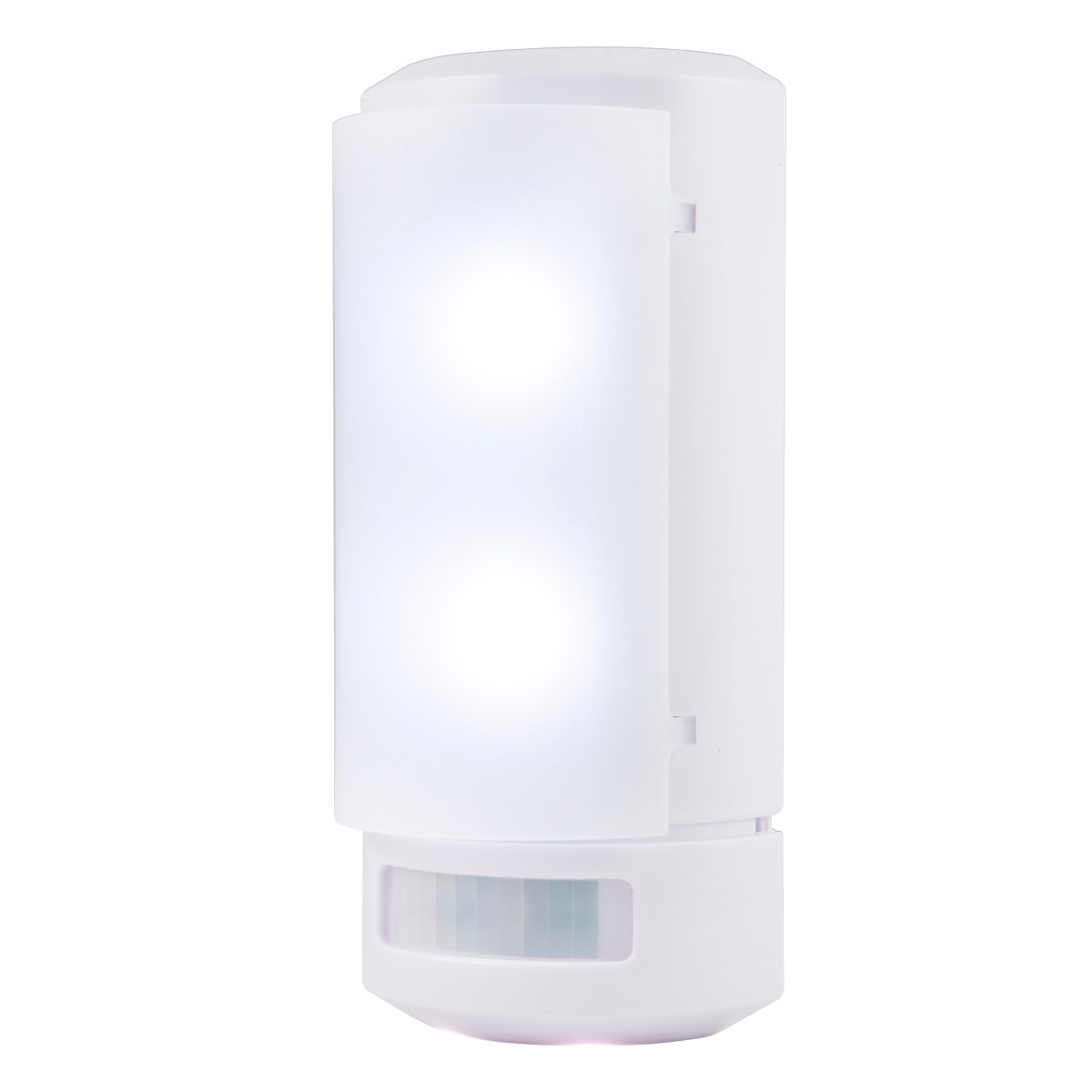 GE Battery Operated Motion-Sensing LED Wall Sconce, White