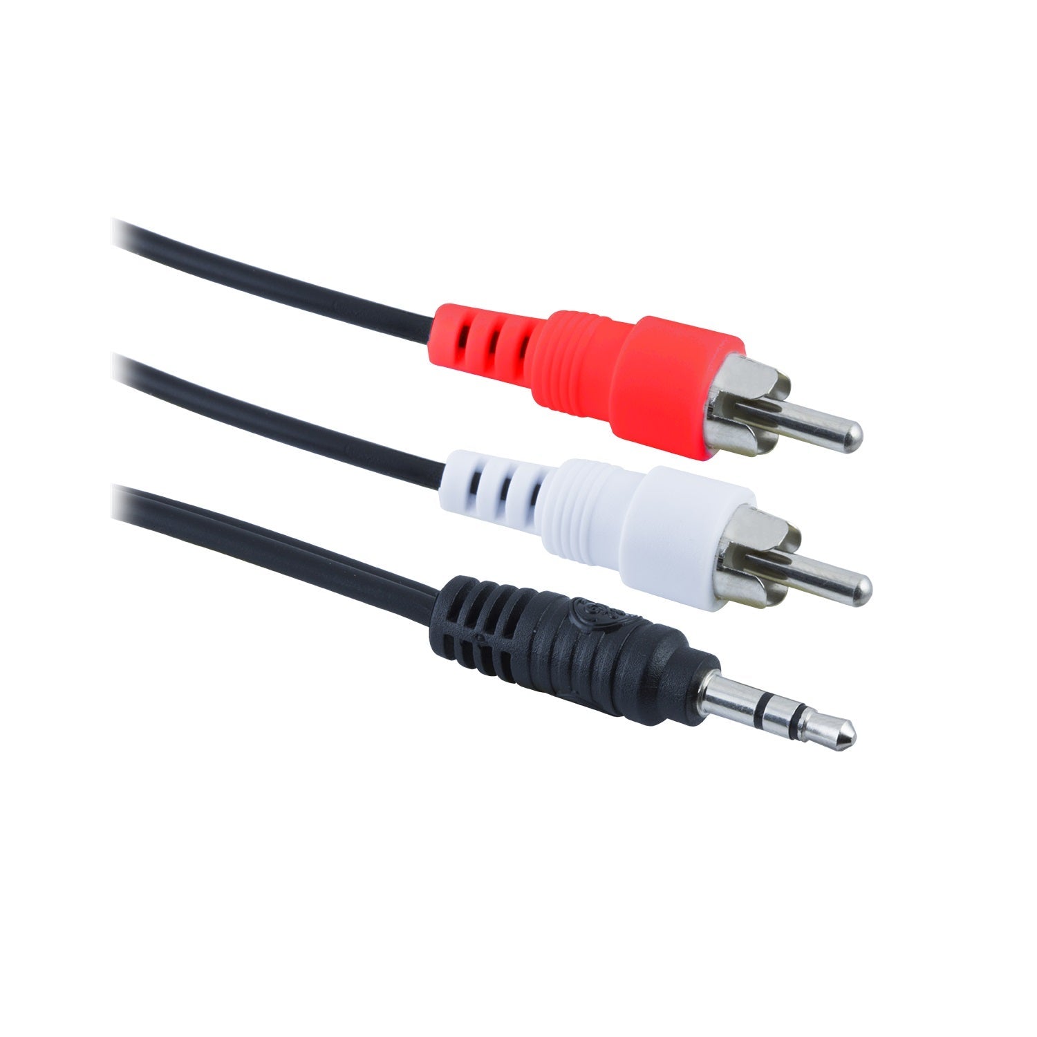 GE 6ft. Audio Y Adapter, Black