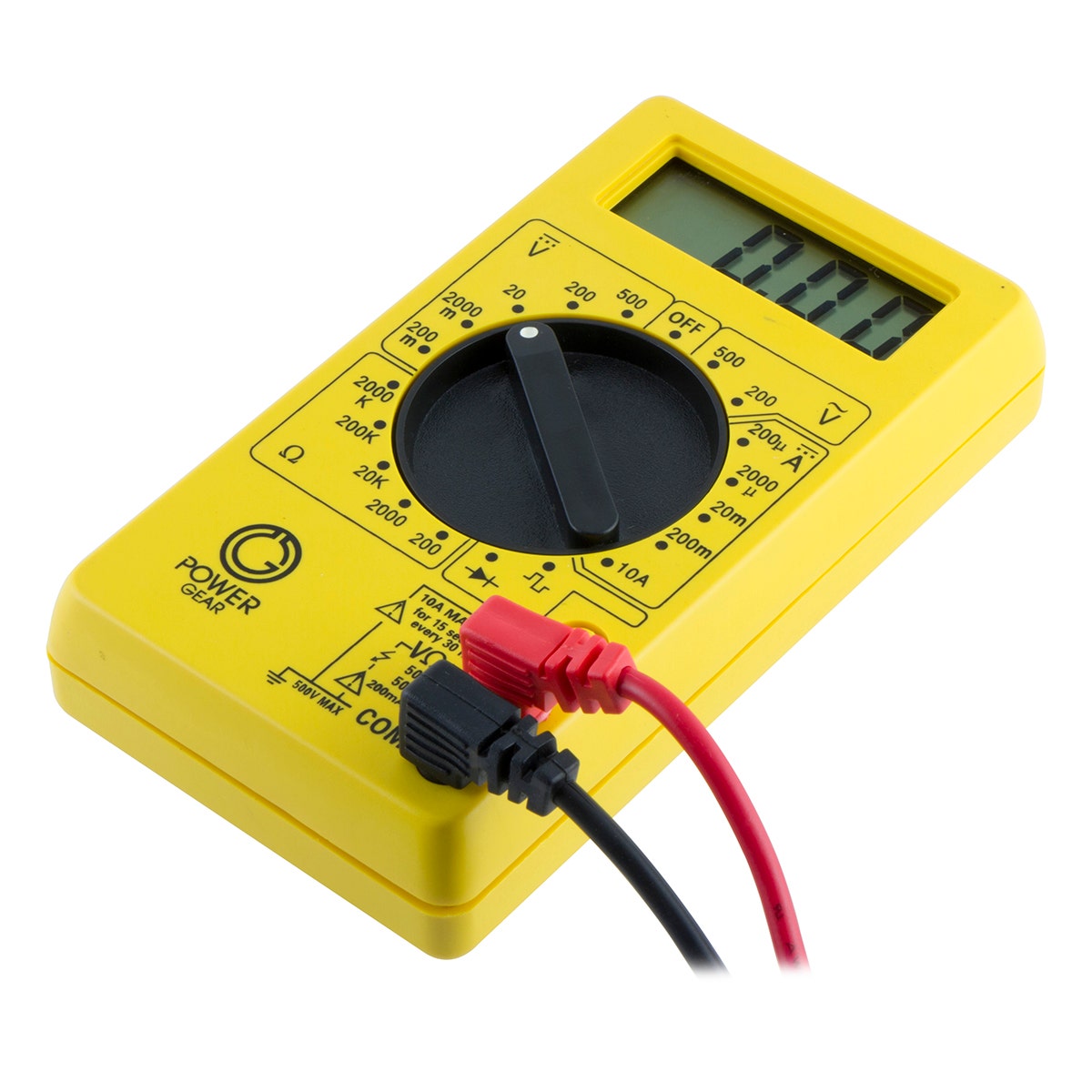 Power Gear 17-Range, 6-Function, Digital Multimeter