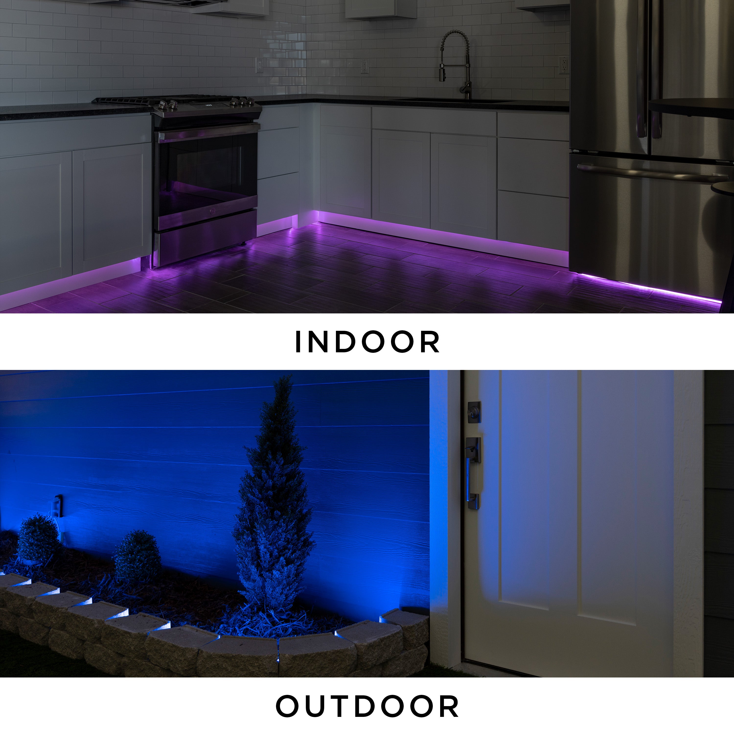 UltraPro Escape LED Flex Light, RGB, 24ft., Black