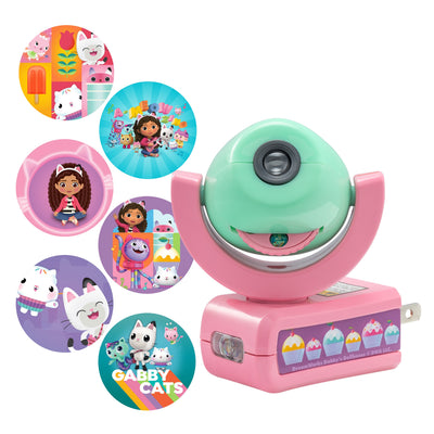 Projectables Gabby's Dollhouse LED Night Light, Pink