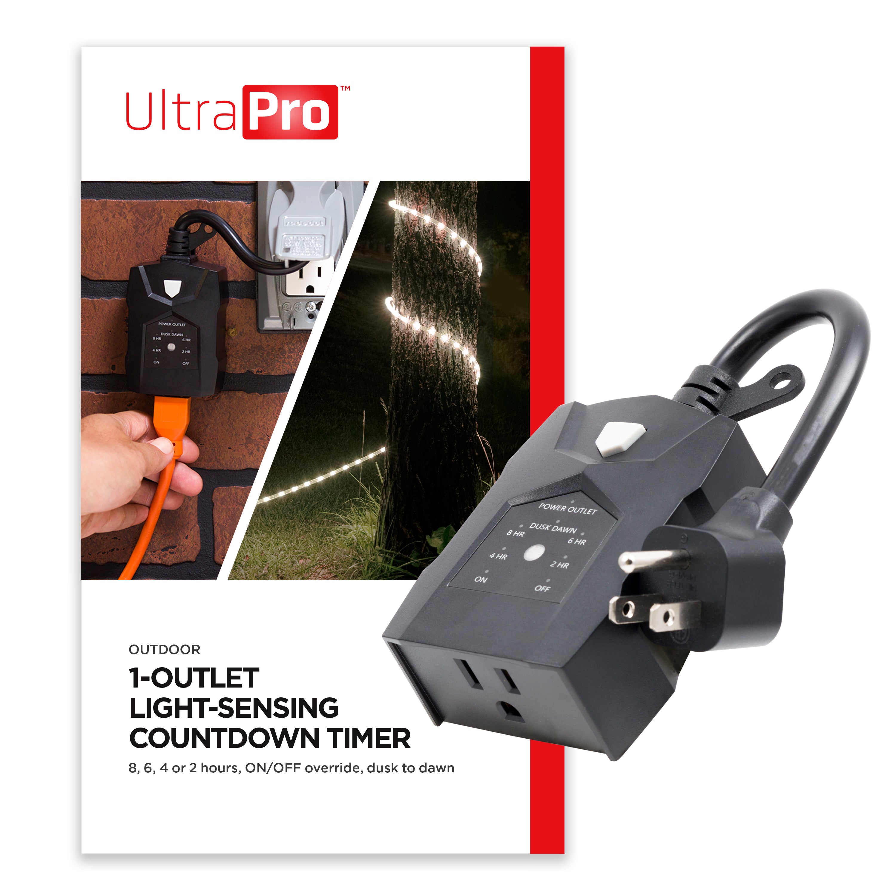 UltraPro Outdoor Light-Sensing Digital Timer