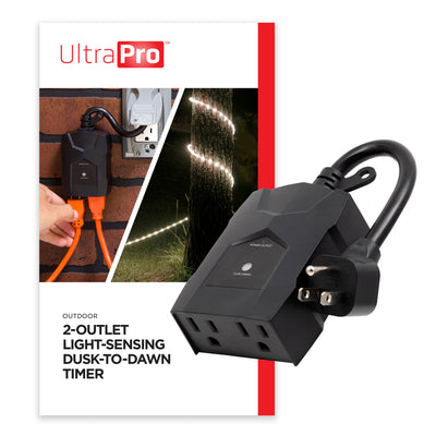 UltraPro Outdoor Light-Sensing Dusk-to-Dawn Timer