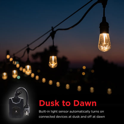 UltraPro Outdoor Light-Sensing Dusk-to-Dawn Timer