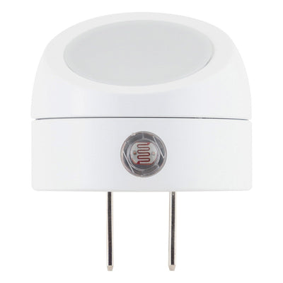Energizer Plug-In Rotating Light Sensing LED Night Light, 2 Pack, White