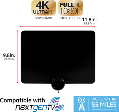 GE-branded UltraPro Edge HD Amplified Antenna