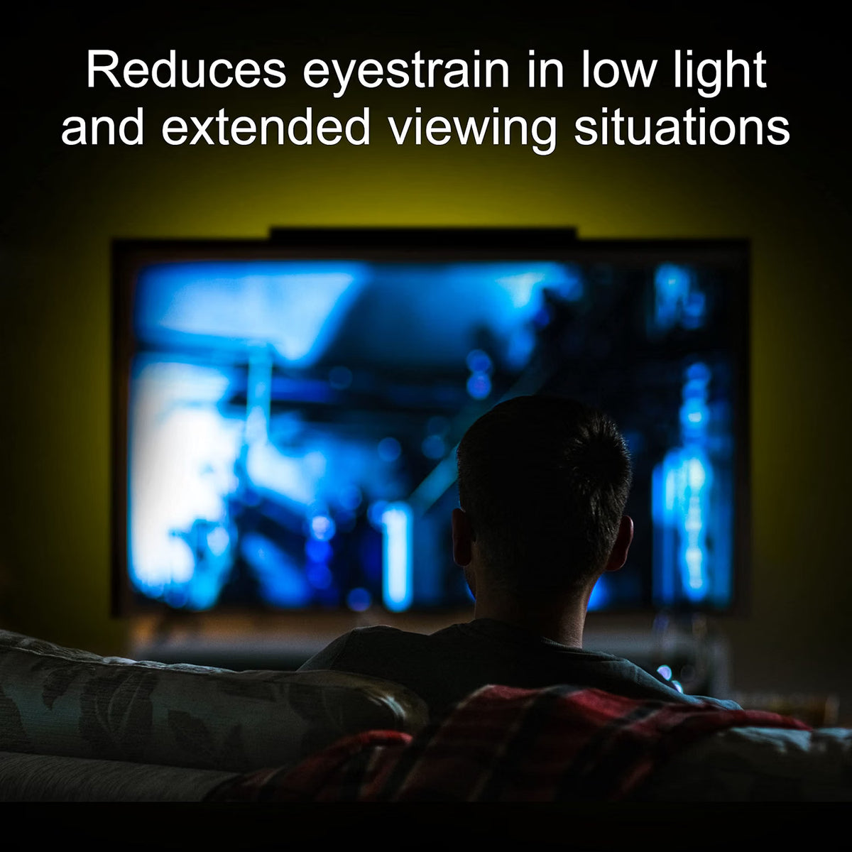 GE-branded Enlighten Color-Changing HD Antenna with LED Backlight